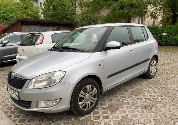 Skoda Fabia cena 9900 przebieg: 196041, rok produkcji 2013 z Kraków małe 92